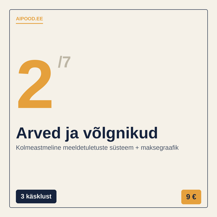 Võlgnikud maksma — 3 astmeline meeldetuletuste süsteem